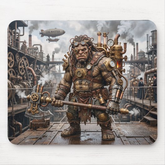 Stoomtech Troll In Stoomtech Fabriek Muismat (Voorkant)