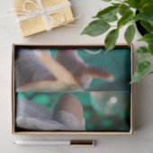 Stoomtech Victoriaans Futuristische Groene Danser Tissuepapier (Geschenk)