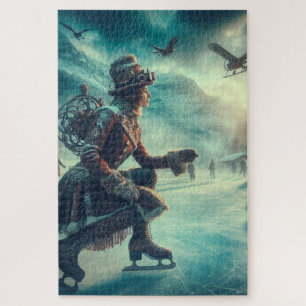 Stoomtech Victoriaanse Fantasie Winterboodschapper Legpuzzel