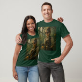 Stoomtech Victoriaanse Tuinier Kunst T-shirt (Unisex)