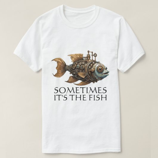 Stoomtech Vis T-shirt! T-shirt (Design voorkant)