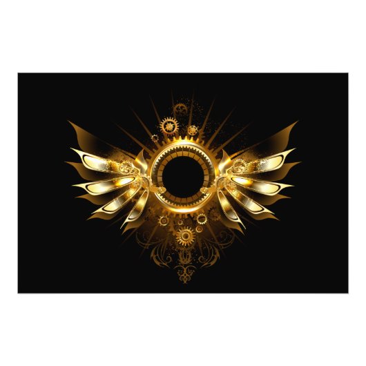 Stoomtech vleugels foto afdruk (Voorkant)