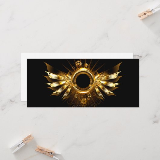 Stoomtech vleugels kaart (Voorkant / Achterkant in situ)