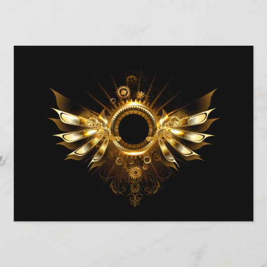 Stoomtech vleugels menu (Voorkant)