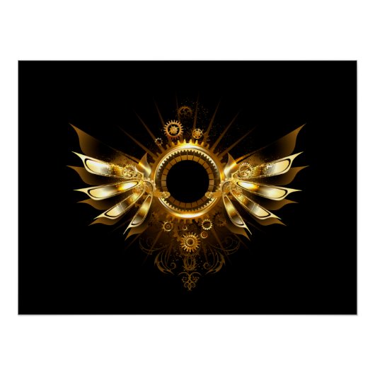 Stoomtech vleugels perfect poster (Voorkant)