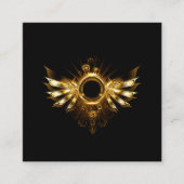 Stoomtech vleugels vierkante visitekaartje (Voorkant)