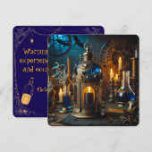 Stoomtechneuter Victoriaanse Gotische Wetenschappe Kaart (Voorkant / Achterkant)