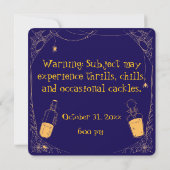 Stoomtechneuter Victoriaanse Gotische Wetenschappe Kaart (Achterkant)