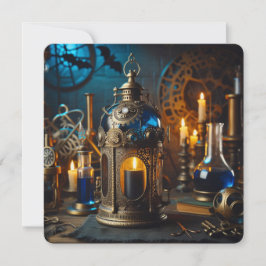 Stoomtechno Victoriaanse Gothic Wetenschaps Lab Gr Kaart