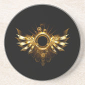 Stoomtechvleugels Zandsteen Onderzetter (Voorkant)