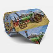 Stoomtractiemotoren Stropdas (Opgerold)