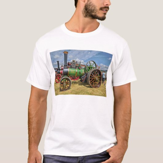 Stoomtractiemotoren T-shirt (Voorkant)