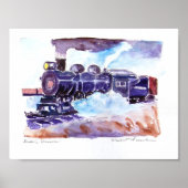 stoomtrein02 poster (Voorkant)