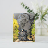 Stoomtrein 19 briefkaart (Staand voorkant)