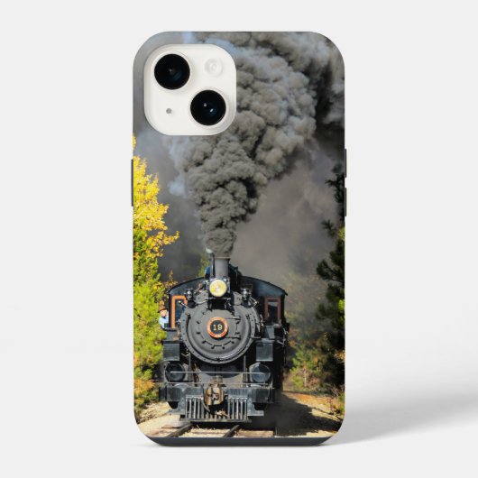 Stoomtrein 19 iPhone hoesje (Achterkant)