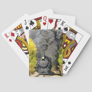 Stoomtrein 19 pokerkaarten