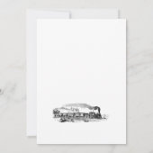 stoomtrein 60ste verjaardagsfeest kaart (Achterkant)