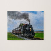  stoomtrein 89 - Naam toevoegen Legpuzzel (Horizontaal)