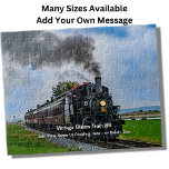 stoomtrein 89 - Naam toevoegen Legpuzzel<br><div class="desc">stoomtrein 89 - jouw naam of groet toevoegen - Om het even welke tekst of spatie om het even welke te schrappen tekst veranderen. Bekijk mijn winkel voor nog veel meer ideeën over Steam en Diesel Train Gift.</div>