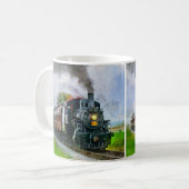 Stoomtrein 89, stoommotor koffiemok (Voorkant links)