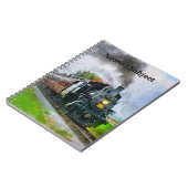 Stoomtrein 89, stoommotor notitieboek (Linkerzijde)