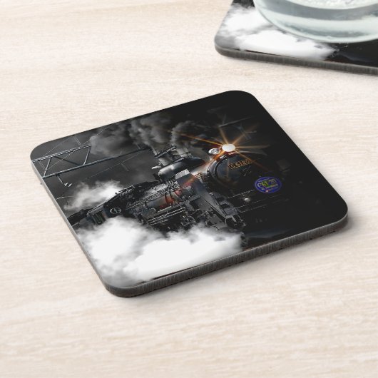 Stoomtrein Bier Onderzetter (Linkerzijde)