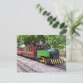 Stoomtrein bij Leighton Buzzard Briefkaart (Staand voorkant)
