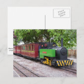 Stoomtrein bij Leighton Buzzard Briefkaart (Voorkant / Achterkant)