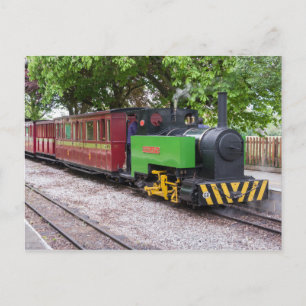 Stoomtrein bij Leighton Buzzard Briefkaart