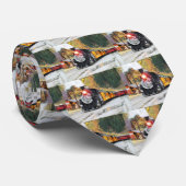 Stoomtrein bij Silverton Stropdas (Opgerold)