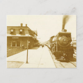 stoomtrein briefkaart