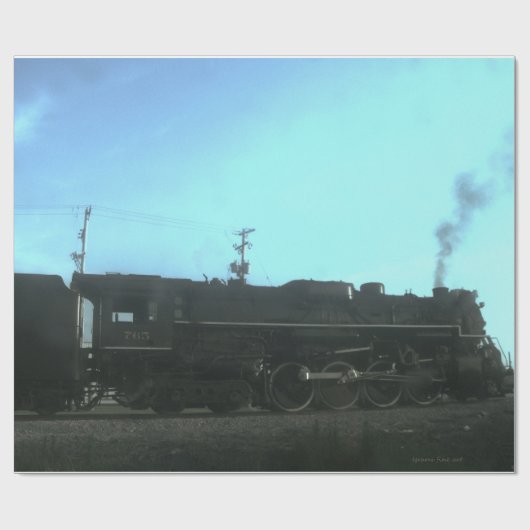 Stoomtrein Cadeaupapier (Vlak)