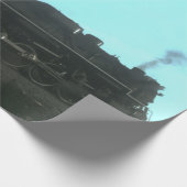 Stoomtrein Cadeaupapier (Hoek)