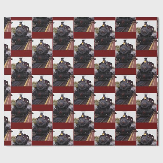 Stoomtrein Cadeaupapier (Vlak)