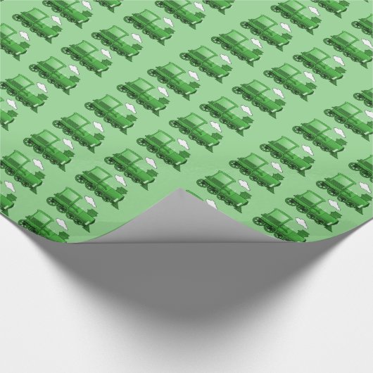 Stoomtrein Cadeaupapier (Hoek)