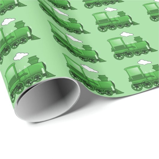 Stoomtrein Cadeaupapier (Rol Hoek)