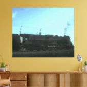 Stoomtrein Canvas Afdruk (Insitu (Woonkamer))