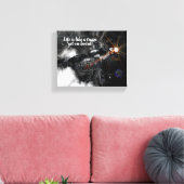 Stoomtrein Canvas Afdruk (Insitu (Woonkamer))
