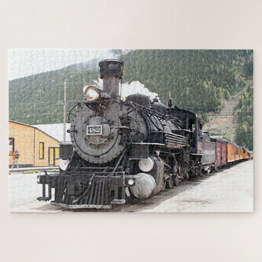 Stoomtrein, Colorado, VS Legpuzzel (Horizontaal)