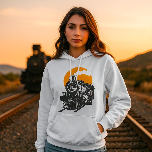 Stoomtrein Dames Hoodie
