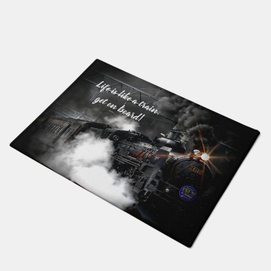 Stoomtrein Deurmat (Schuin)