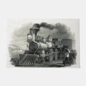  stoomtrein deurmat (Voorkant)