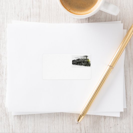 Stoomtrein Etiket (Insitu)