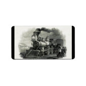  stoomtrein etiket (Voorkant)