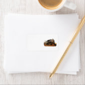 Stoomtrein Etiket (Insitu)