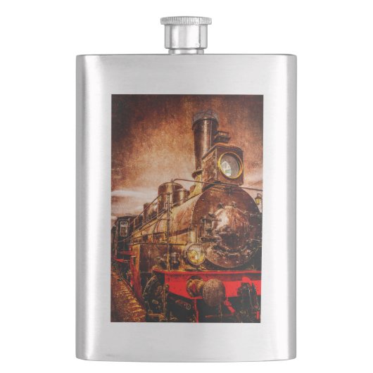 stoomtrein flacon (Voorkant)