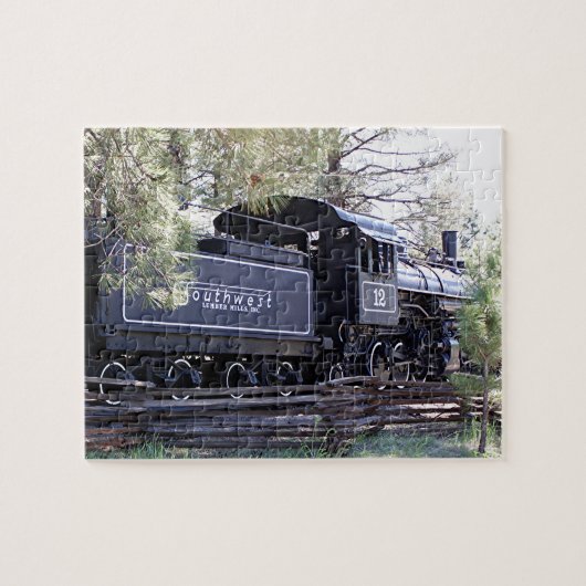 Stoomtrein, Flagstaff, Arizona,VS Legpuzzel (Horizontaal)