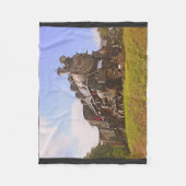 Stoomtrein Fleece Deken (Voorkant)