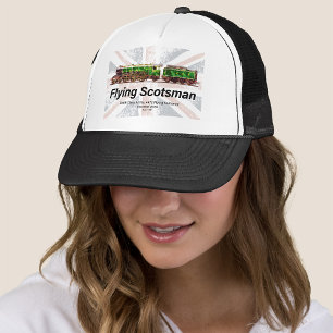 Stoomtrein Flying Scotsman Engelse Locomotief Trucker Pet
