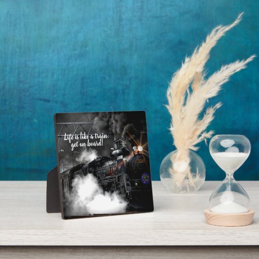 Stoomtrein Fotoplaat (Insitu)